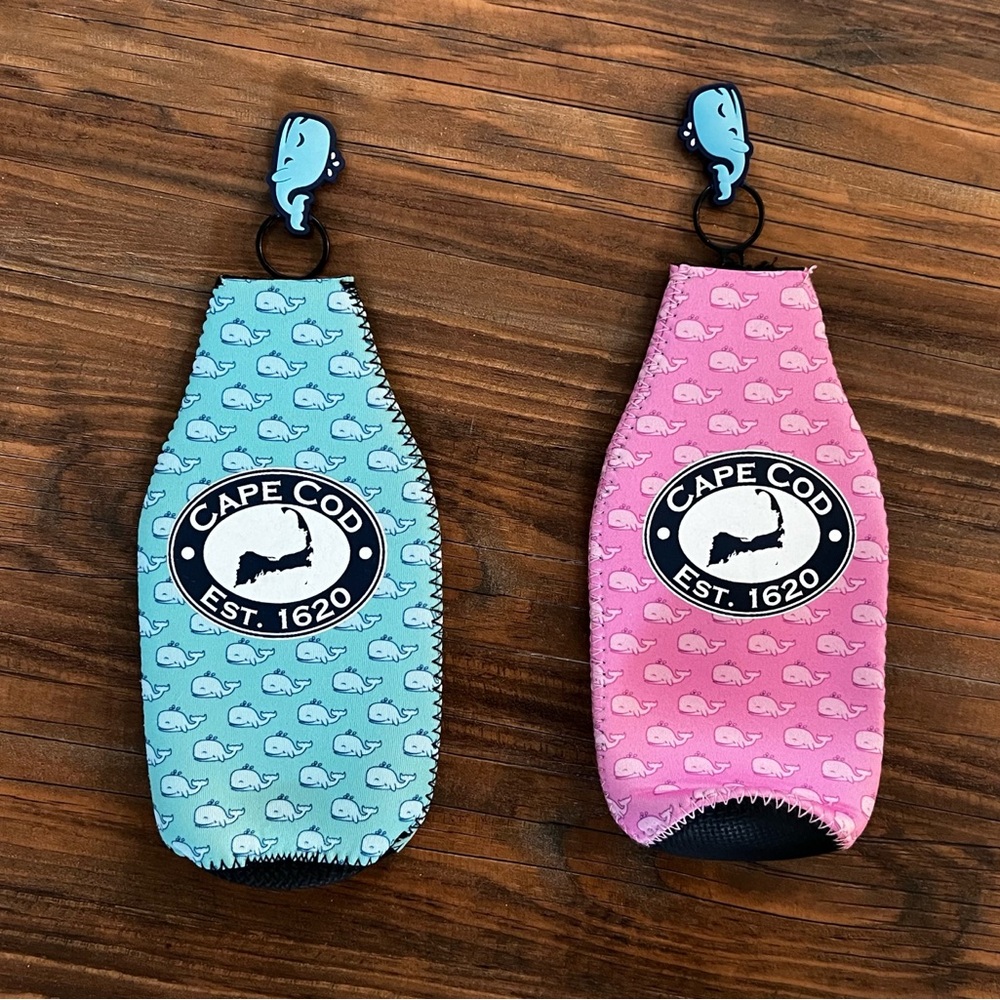 Cape Cod Koozie with Bottle Opener (2)